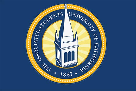 Logo seal for ASUC with Campanile
