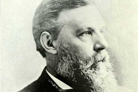 3/4 portrait of a bearded man