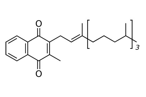 structural diagram of Vitamin K